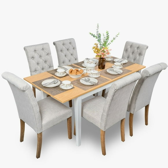 Expandable Round Dining Table