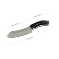 thumbnail image 2 of Stainless Steel Kitchen Chef Cleaver Butcher Knife Blade, Buffalo Horn, 2 of 4
