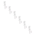 thumbnail image 2 of 10Pc Cyenie Plastic Hidden Blind Clips, Retainer Clips for Window Blinds, Curtain Holders for 1 Inch Blinds, Clear, 2 of 9