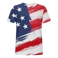 thumbnail image 4 of Herrnalise Nueva camiseta casual de moda para hombre, camiseta deportiva con estampado, blusas y cuello redondo de manga corta, 4 of 5