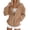 j129-Khaki, variant on LIIPEE Womens Zip Up Hoodie Long Sleeve Solid Color Hooded Sweatshirt With Pockets Ladies Comfortable Breathable Everyday Sweatshirts,S