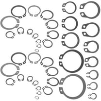 HEMOTON 315 Pcs Washer Assortment Ring Clips Snap External Retaining
