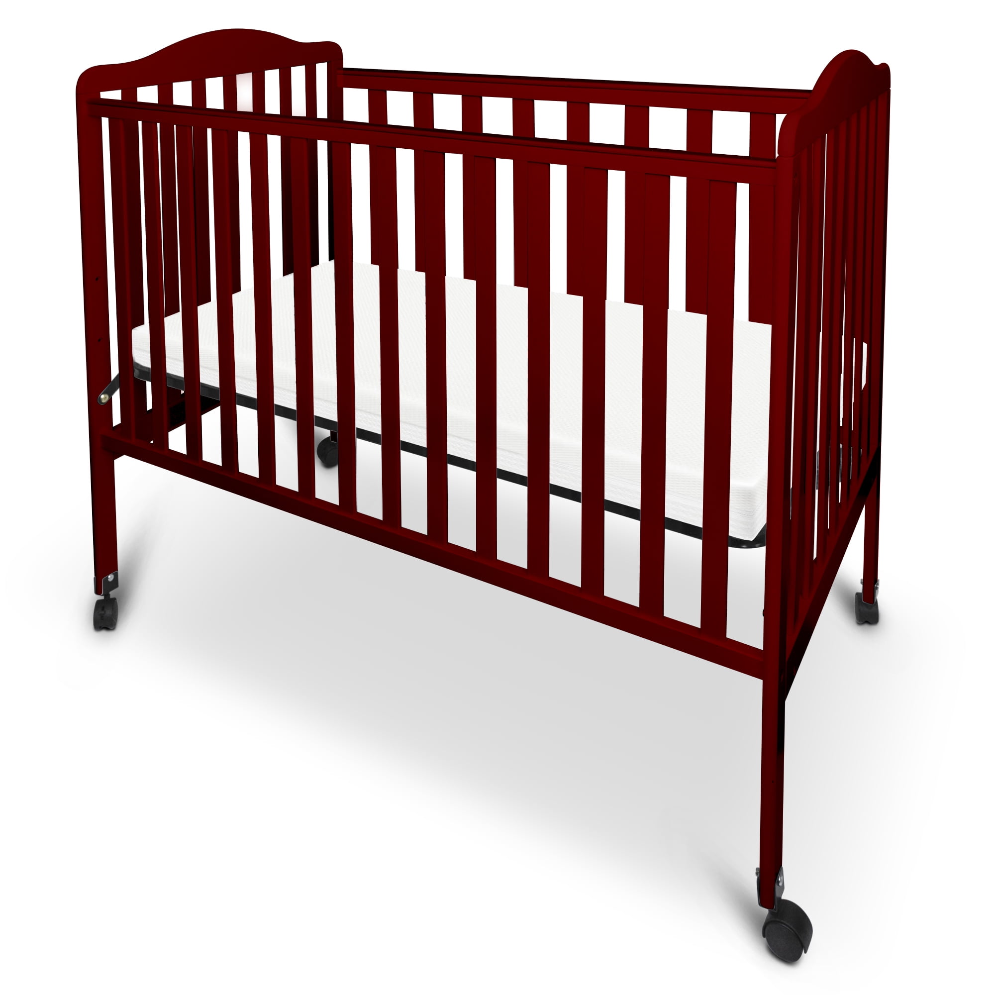 Fizzy Baby 2-in-1 Convertible Full-size crib converts to adult bed. 3 level mattress board- Cherry