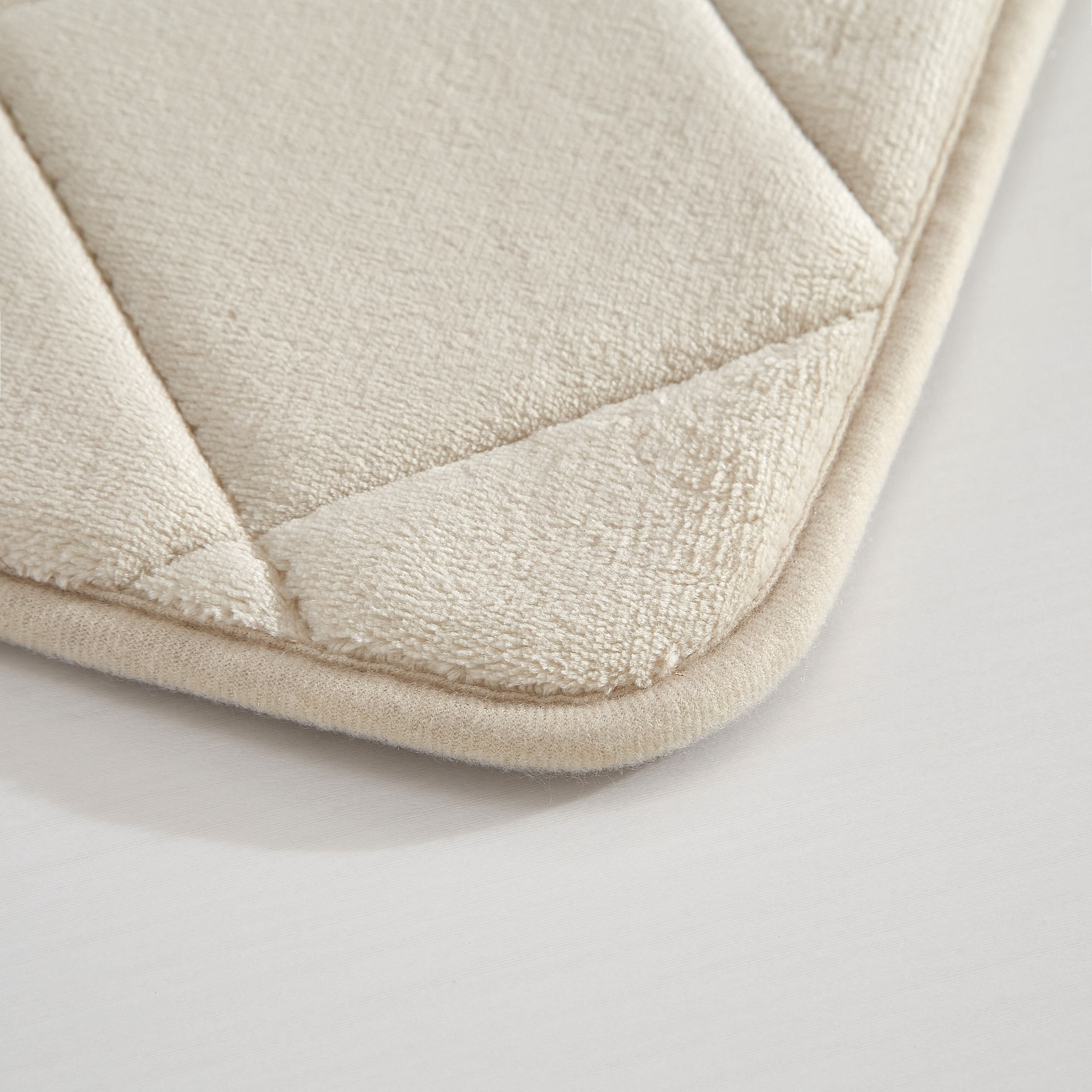 Mainstays 3 Piece Bath Rug Cream