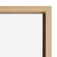 thumbnail image 3 of Kate and Laurel Sylvie New Start Framed Canvas Wall Art by Shatha Al Dafai, 23x33 Natural, Decorative Surreal Art Print for Wall, 3 of 8