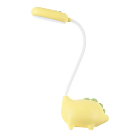 

Dinosaur Lamp LED Night Light for Charging Student Learning Eye Protection Lamp USB Rechargeable yellow，G155739