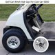 thumbnail image 3 of 2pcs 8inch Ss Golf Cart Wheel Covers 5 Spoke Design Hub Cap Kuyhfg Sin marca, 3 of 5