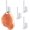 White, variant on Stainless Steel Wall-Mounted Hat Organizer Rack, Holds 15 Hats, 2 Pack Strong Adhesive Hooks, White 6 in Baseball Cap Holder for Door, Bedroom, Closet