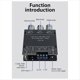 thumbnail image 1 of -302T Módulo Amplificador de Potencia Digital Bluetooth 2.0 Estéreo de Doble Canal 30W+30W con Tonos Altos y Bajos, 1 of 5