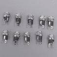 thumbnail image 3 of 30Pcs DC Power Supply Jack Socket Female Panel Mount Connector 5.5X2.1mm New, 3 of 8