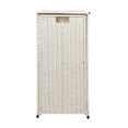 thumbnail image 6 of Household Essentials 3 Compartment Laundry Sorter, Wicker Laundry Sorter, White, 6 of 10