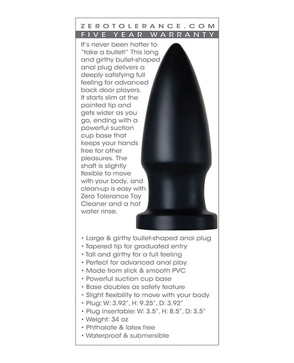 moving anal plug Thunderplugs - Anal Vibrator With Moving Shaft main image 0