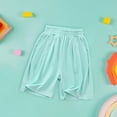 thumbnail image 7 of Ruyang Boys Girls Baggy Athletic Shorts Summer Pull On Elastic Waist Soft Comfort Daily Bottoms Causal Jogger Shorts, 7 of 7