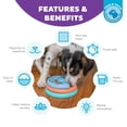 thumbnail image 2 of Juego interactivo de rompecabezas para perros y alimentador lento Outward Hound, 2 of 6