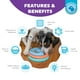 thumbnail image 2 of Juego interactivo de rompecabezas para perros y alimentador lento Outward Hound, 2 of 6