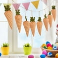 thumbnail image 5 of Homesteed 14*4 Easter Decor Carrot Garland Easter Banner for Mantle Bunny Birthday Decorations Spring Garland for Home Photography Props, 5 of 9