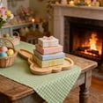 thumbnail image 6 of Bunny Wooden Charcuterie Board, Rustic Rabbit Shaped Serving Platter, Decorative Wooden Tray for Holiday Snacks Dessert Appetizer Party Table Decor, 6 of 10
