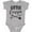 AC-Heather Grey, variant on Inktastic Little Cousin with Arrows Boys or Girls Baby Bodysuit
