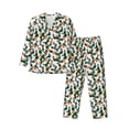 thumbnail image 1 of Balery Cactuses Pijama para Hombre de Dos Piezas con Manga Larga, Conjunto de Dormir y Descanso Suave con Bolsillos-XX-Large, 1 of 7