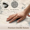 thumbnail image 6 of ODIKA 6'x9' Washable Area Rug Non-Slip, Chair-Friendly, Cartoon Pirate Octopus Nautical Map Compass Vintage Abstract for Dining Room, Under Table, Office Décor, 6 of 7