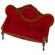 thumbnail image 1 of Sofá para casa de muñecas, muebles de sala de estar para casa de muñecas, escala 1 12, muebles para casa de muñecas, minisillas para manualidades, muebles para casa en miniatura, 1 of 5