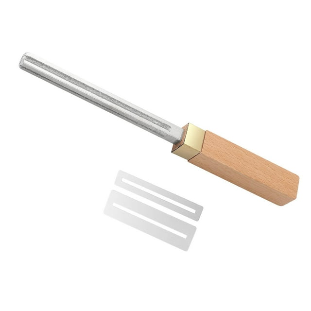 BELOVING Guitar Fret Crowning Dressing File Luthier Repairing Tools for Bass Mandolin yellow