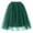 654#Dark Green, variant on BRDFRL Women A-Line Tulle Skirt Tutu Knee Length Blue M