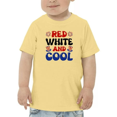 

Red White And Cool T-Shirt Toddler -Image by Shutterstock 5 Toddler