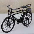 thumbnail image 2 of Dollhouse Miniature Bike 1:10 Aleación Modelo de Muebles Jardín Decoración Negro Fanmusic Dollhouse Miniature Bike, 2 of 5