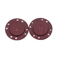 thumbnail image 2 of Fairnull 1 Pair Magnetic Snaps Clasps Invisible 8-holes Design Strong Suction Magnetic Clothing Buttons for Coat, 2 of 9