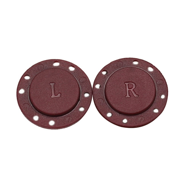 HEVIRGO 1 Pair Magnetic Snaps Clasps Invisible 8-holes Design Strong Suction Magnetic Clothing Buttons for Coat