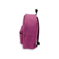 thumbnail image 4 of Everest 15" Basic Denim Backpack, Berry All Ages, Unisex 1045DM-BERRY, Carrier and Shoulder Book Bag for School, Work, Sports, and Travel, 4 of 4