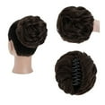 thumbnail image 1 of Pince à Cheveux Chignon Ondulé Extensions de Cheveux Synthétiques Chignon Décoiffé, 1 of 7