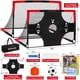 thumbnail image 2 of Juego de 2 porterías de fútbol para niños WOVUO, 6 x 4 pies con objetivo de fútbol, pelota, 2 of 7