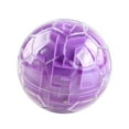 thumbnail image 1 of Bola de laberinto 3D juego de laberinto laberinto de mármol para fiesta juguete educativo Strade Fareast Limited Violeta 10,5 cm x 10,5 cm, 1 of 8