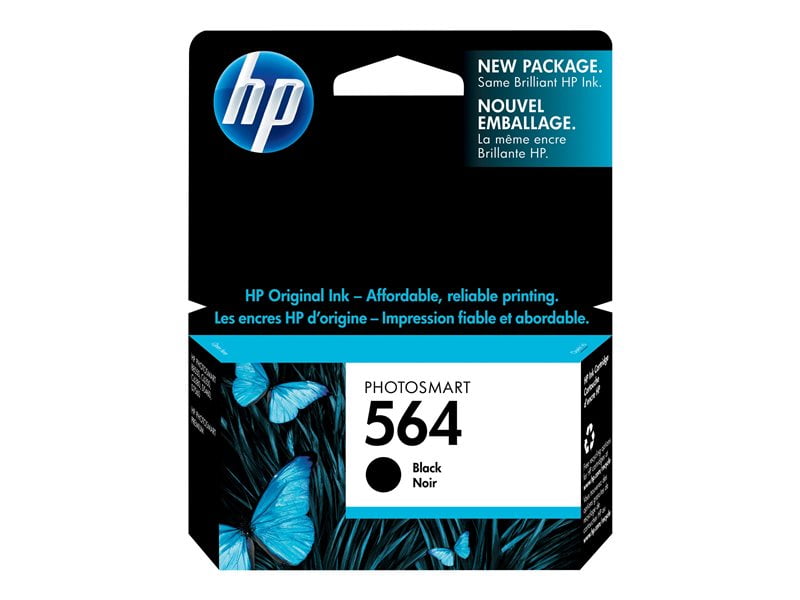 HP 564 Ink Cartridge, Black (CB316WN)