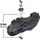 thumbnail image 3 of Juego de placas para zapatos de bicicleta de ciclismo, tacos para pedales de bicicleta compatibles con SPD, juego de accesorios para bicicletas con placas de pedales para Shimano, 3 of 5