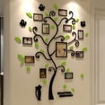 thumbnail image 2 of Etiqueta De La Pared Del Árbol Del Marco De La Foto De Acrílico 3D Calcomanías De La Pared Del Dormitorio De La Sala De Estar Eigraketly HA014423-00, 2 of 6