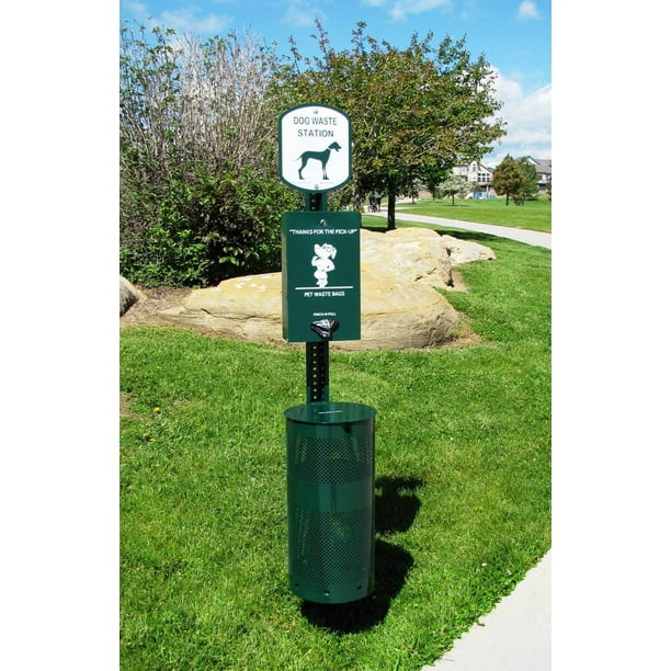 DOG WASTE STATION, EVERYTHING INCLUDED, PLUS 400 BAGS FREE! PNPS600