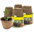 thumbnail image 2 of 5 inch seed starting Peat pots Pack of 6 easy transplant Super, 2 of 4