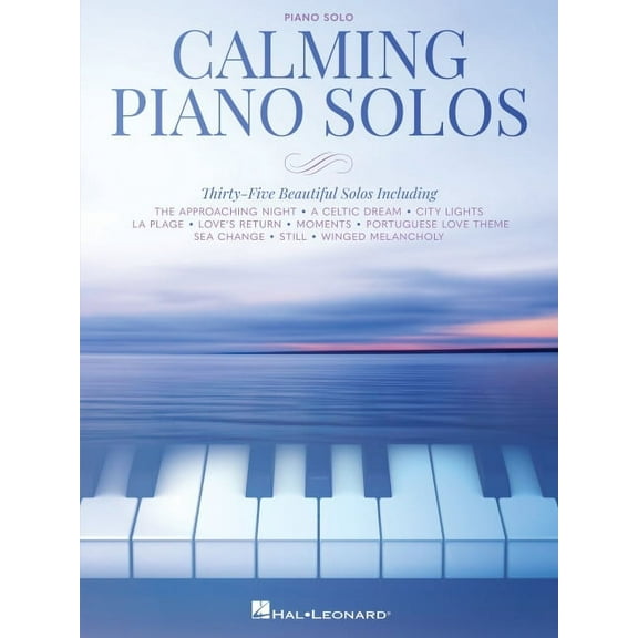 Calming Piano Solos: 35 Beautiful Solos, (Paperback)