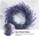 thumbnail image 3 of UPOUART 1Ud Guirnalda Lavanda Artificial Decorativa Para Puerta Pared Con Material Plástico Premium, 3 of 8