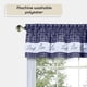 thumbnail image 3 of Cortina Cornisa ACHIM 147x36 cm Azul Marino Live Love Laugh, 3 of 6
