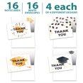 thumbnail image 7 of Tree-Free Greetings Thank You Greeting Card 16 Pack, 4x6, Yellow Tassel Graduation (TP61379), 7 of 7