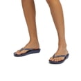 thumbnail image 7 of FITFLOP Women's Iqushion Ergonomic Flip-Flops, Color: Midnight Navy, Size: 8.5 (E54-399-065), 7 of 7