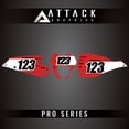 thumbnail image 2 of Attack Graphics Pro Series Number Plate Backgrounds for GASGAS EC 250 (Fuel Injected) 2023, 2 of 4