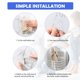 thumbnail image 4 of 1 UNID plegable ropa sucia Cesta de baño Canasta de almacenamiento de ropa de pared, 4 of 6