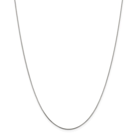 925 Sterling Silver .8mm Box Chain; 28 inch; for Adults and Teens; for Women and Men