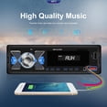 thumbnail image 4 of Radio FM estéreo CAMECHO D3109 de un solo DIN, Bluetooth, USB, 4 of 7