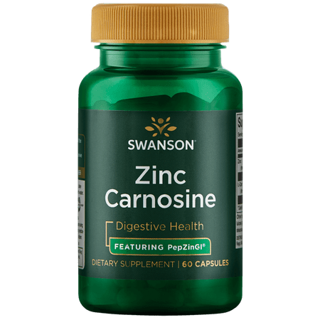 Swanson Zinc Carnosine - Featuring Pepzingi 60